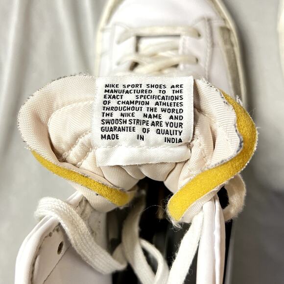 Nike Blazer Mid '77 Vintage Sneakers – Men's Size 10 – White/Black – Pre-Owned - Picture 12 of 12